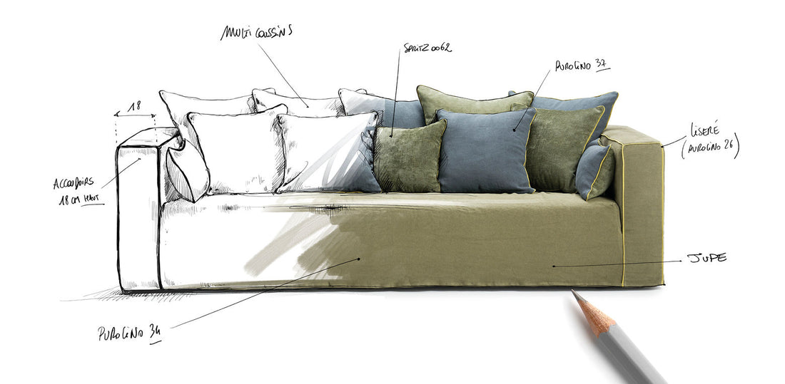 Connaissez -vous le canapé composable Lounge de la marque Sofarev ?