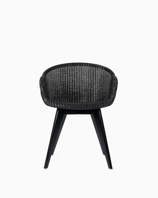 Avril Dining Chair Black Wood Base vincent sheppard vincent sheppard